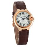 Ballon Bleu 18k Rose Gold 33mm Automatic On Strap