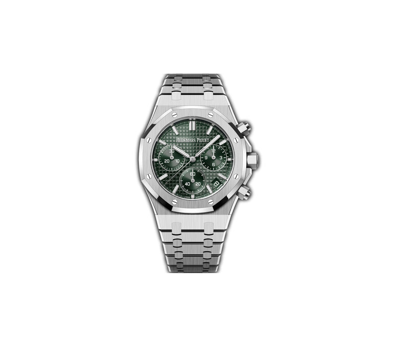 50th Anniversary 41mm Chronograph Steel Green Dial