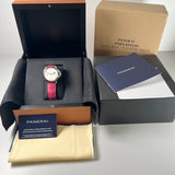 38mm Due Luna Moonphase White Sandwich Dial