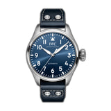 43mm Big Pilot Stainless Steel Blue Dial On Blue Strap