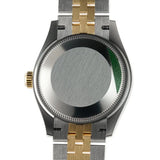31mm Steel And 18k Yellow Gold Dark Grey Set with Diamond Dial Jubilee Bracelet