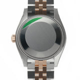 36mm Steel & Everose Gold White Index Dial Jubilee Bracelet