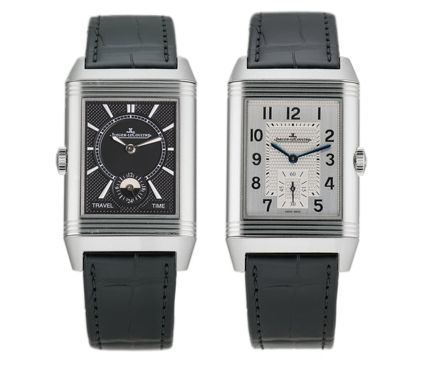 Duoface Small Seconds Steel 26mm Silver & Black Dial