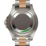 40 Steel and 18k Everose Gold Chocolate Brown Dial