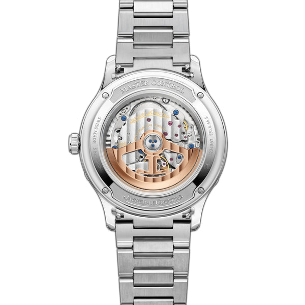 40mm Calendar Silver Dial Steel Bracelet