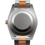 41mm Steel & Everose Chocolate Diamond Dial Oyster Bracelet