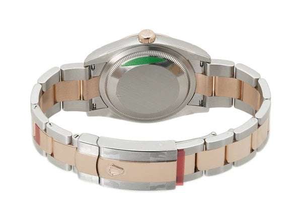 36mm Steel & Everose Gold Slate Index Dial Oyster Bracelet