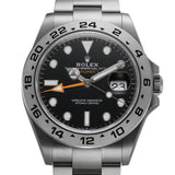 42mm Black Dial Orange Hand Caliber 3285