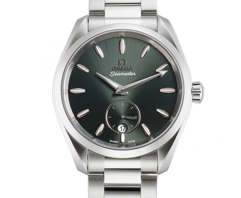 38mm Aqua Terra 150m Co-axial Master Chronometer Small Seconds Green Dial