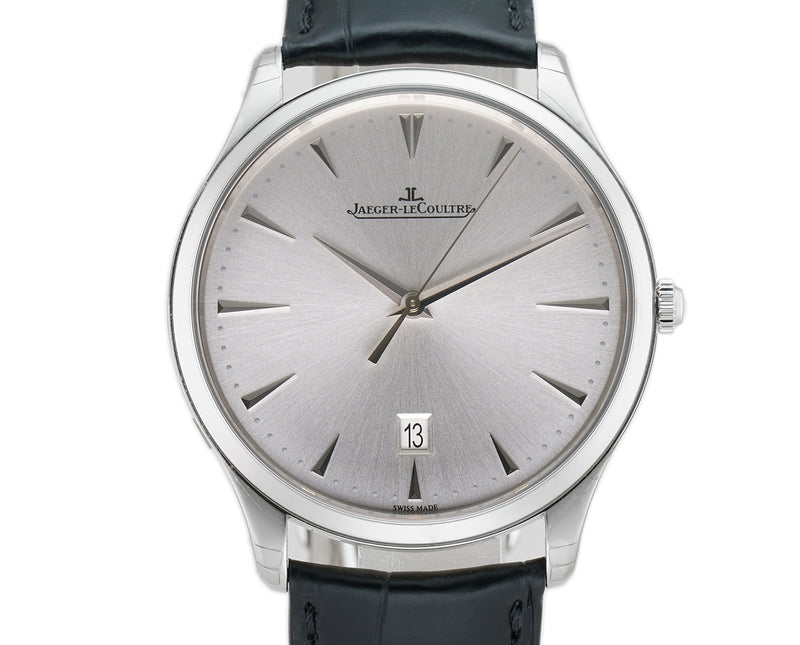 40mm Master Ultra Thin Date Automatic Steel Silver Dial
