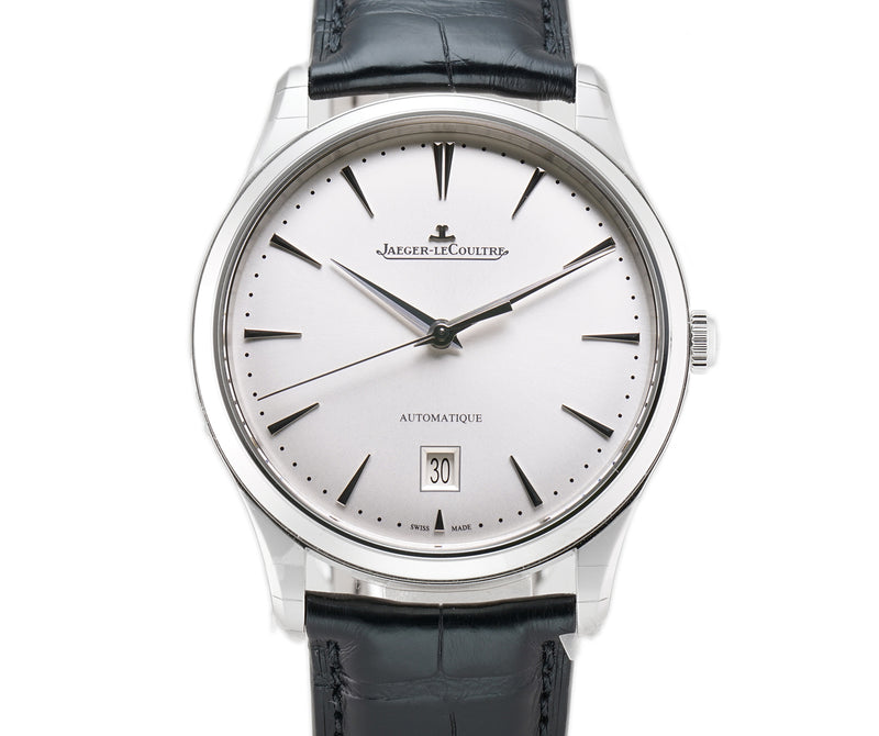 Master Ultra Thin Date Steel 39mm Silver Dial