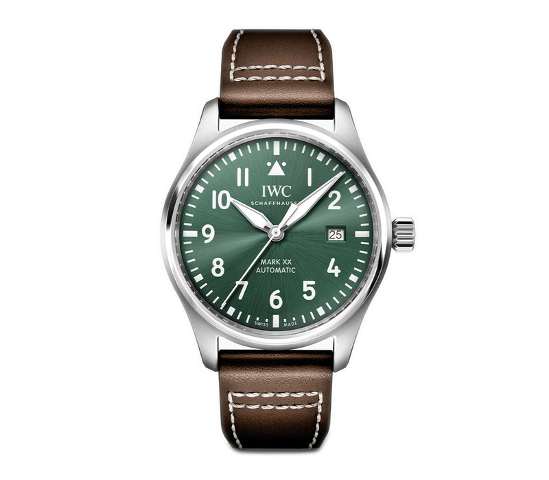 40mm Mark XX Stainless Steel Green Dial On Strap