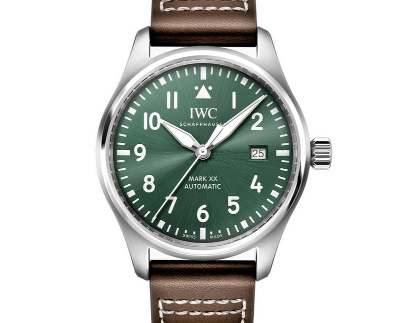 40mm Mark XX Stainless Steel Green Dial On Strap
