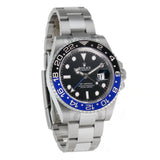 Batman Black & Blue Bezel Steel Oyster Bracelet