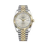 41mm Steel & Yellow Gold Silver Dial Jubilee Bracelet