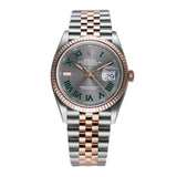 36mm Steel & Everose Gold Wimbledon Dial Jubilee Bracelet