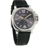 42mm Due Steel Anthracite Sandwich Dial