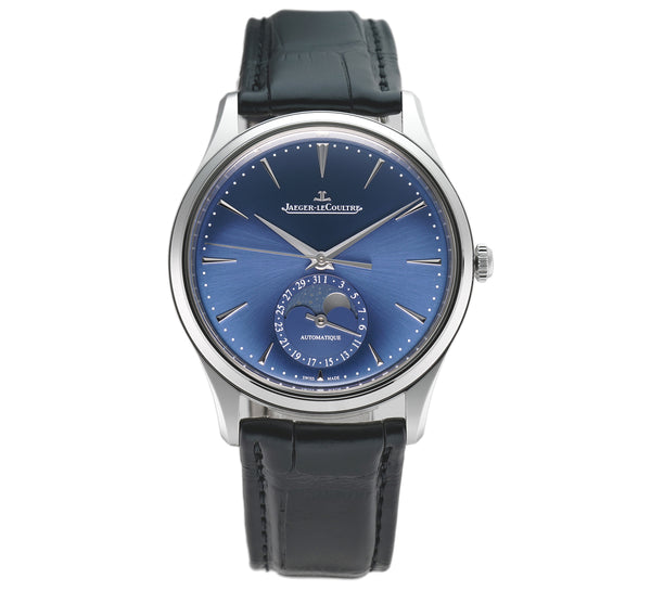 Master Ultra Thin Moon Steel 39mm Blue Dial