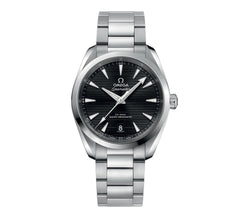 Aqua Terra 150m Co-Axial Master Chronometer 38mm Black Dial On Bracelet