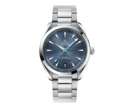 41mm Aqua Terra 150M Steel Blue Dial Automatic