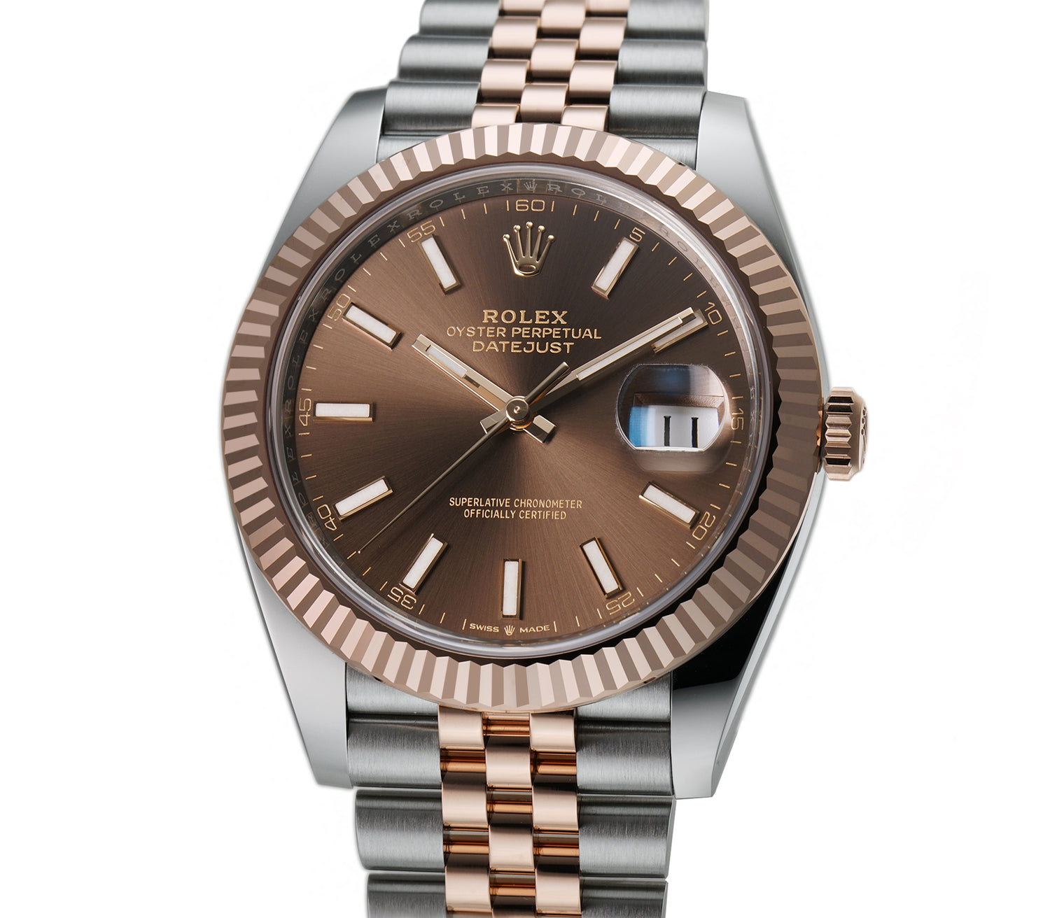 Datejust 41 online chocolate