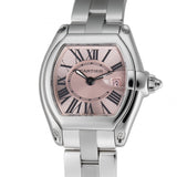Ladies 31mm Steel Pink Dial