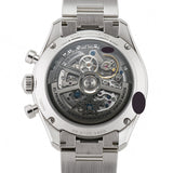 41mm Sport Chronograph Ceramic Bezel Steel Black Dial