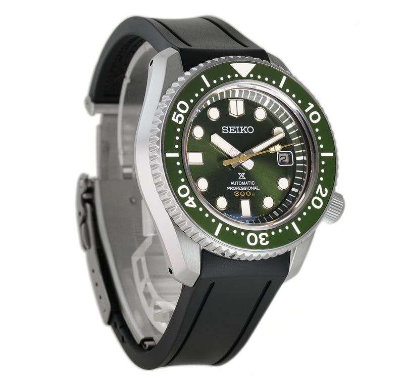 44mm Diver 300m Limited Edition Green Dial Box and Papers Bracelet Straps 2018