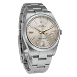 41mm No-Date Silver Dial