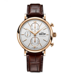 Chronograph 18k Rose Gold 42mm Silver Dial