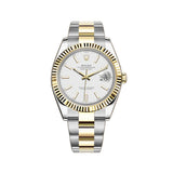 41mm Steel & Yellow Gold White Index Dial Oyster Bracelet
