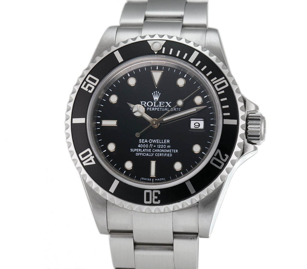 Rolex Sea Dweller 40mm Steel M Serial 16600 Circa 2008 Element