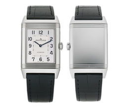 Reverso Classic Large Steel Silver Dial Automatic