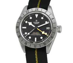 Pro GMT 39mm Steel Black Dial