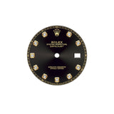 41mm Steel & Yellow Gold Black Diamond Dial Oyster Bracelet