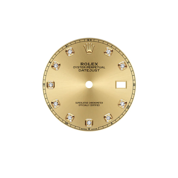 41mm Steel & Yellow Gold Champagne Diamond Dial Oyster Jubilee Bracelet
