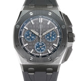Chronograph 43mm Titanium Ceramic “Méga Tapisserie” Grey Dial