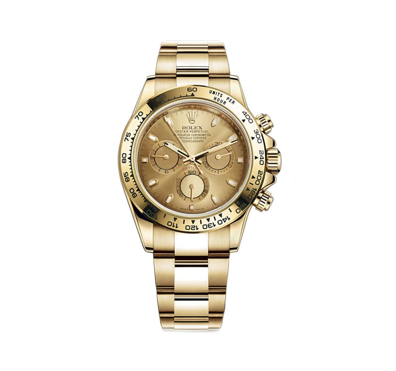 40mm 18k Yellow Gold Champagne Dial