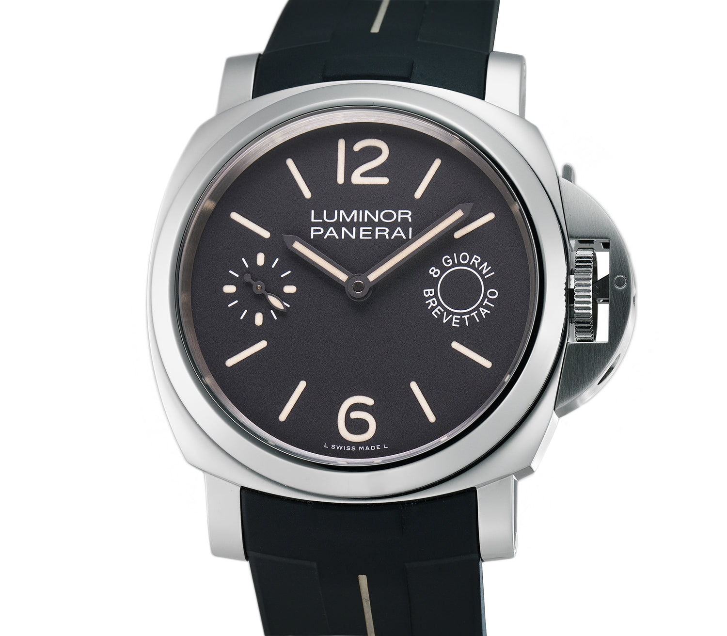 Panerai Luminor 8 Days Brevettato 44mm Black Dial PAM 00590 2014