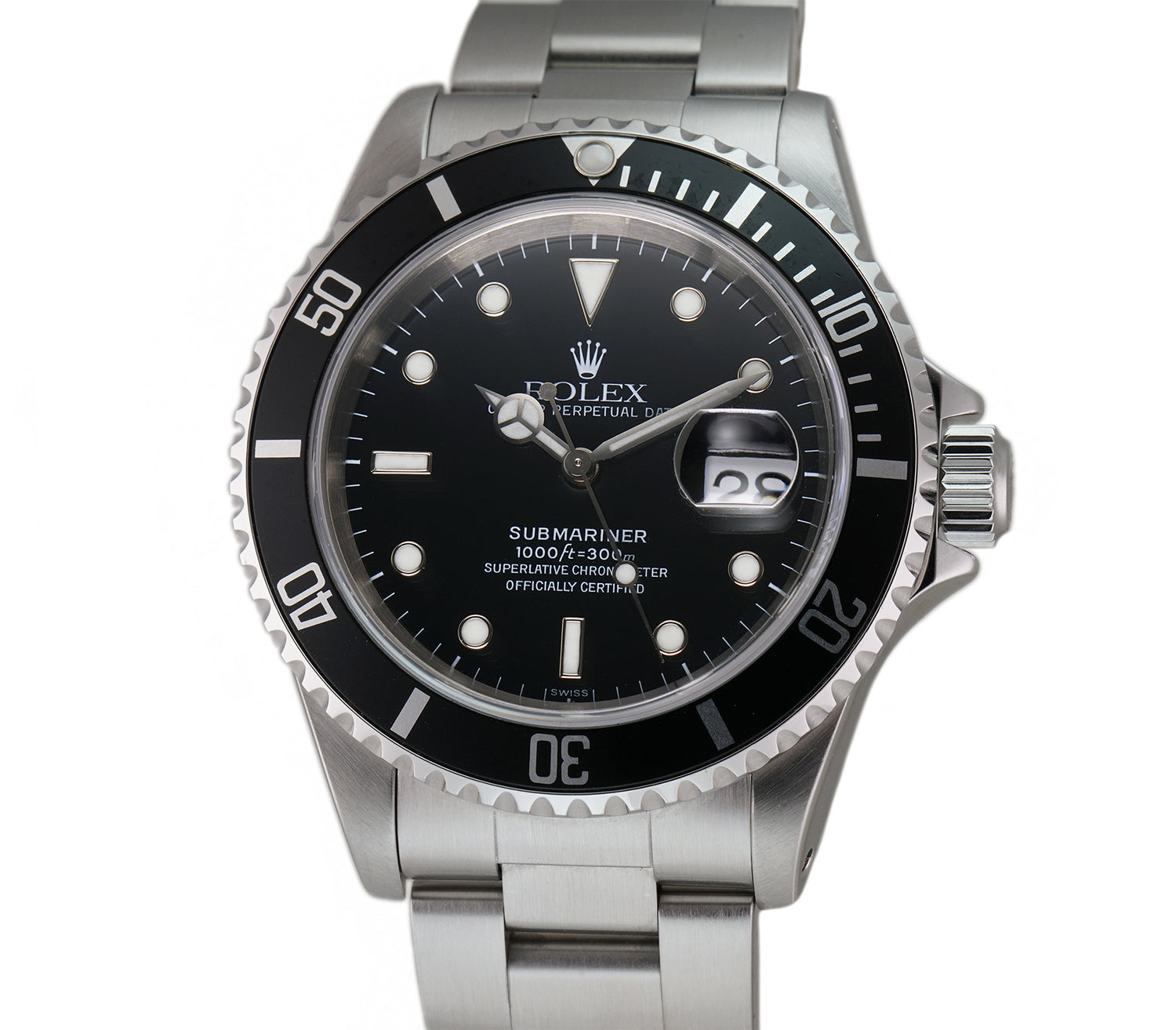 Rolex submariner 2025 swiss only dial