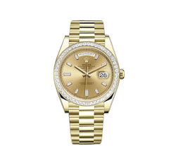 Rolex presidential discount 40mm diamond bezel