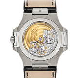 41mm Annual Calendar Moon Phase Steel Black Dial
