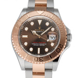 40 Steel and 18k Everose Gold Chocolate Brown Dial