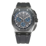 Chronograph 43mm Titanium Ceramic “Méga Tapisserie” Grey Dial