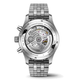 43mm Chronograph Stainless Steel Black Dial