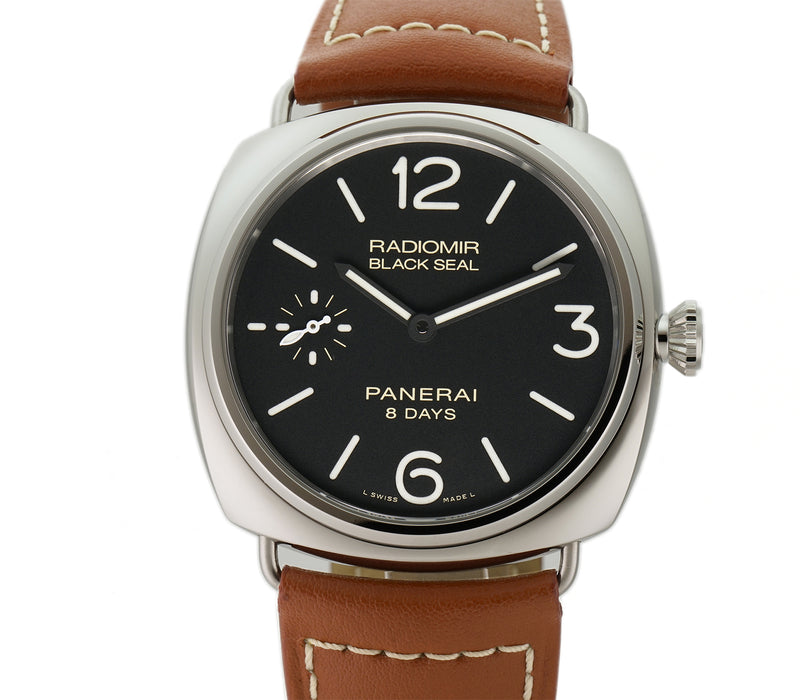 Panerai Radiomir Black Seal 8 Days Steel 45mm Black Dial PAM 00609