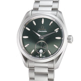 38mm Aqua Terra 150m Small Seconds Green Dial