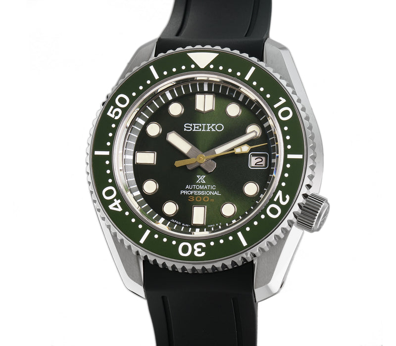 44mm Diver 300m Limited Edition Green Dial Box and Papers Bracelet Straps 2018