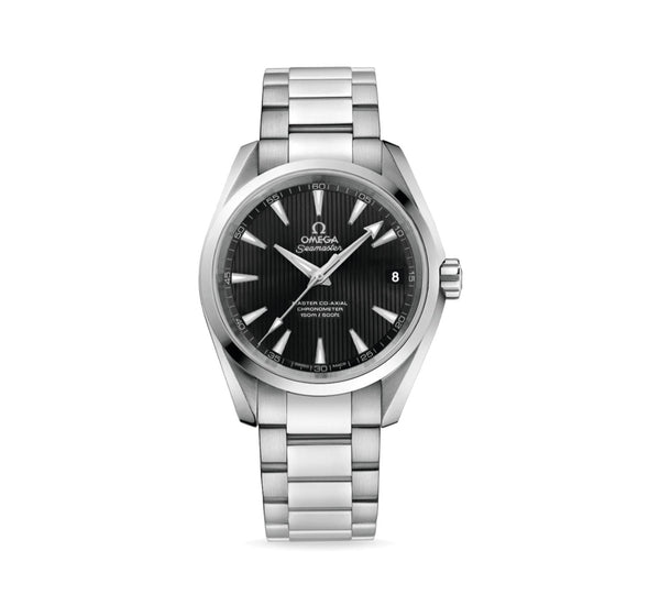 Aqua Terra 150m Co-Axial Master Chronometer 39mm Black Dial On Bracelet