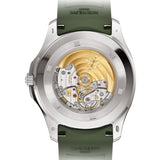 42mm Jumbo 18k White Gold Khaki Green Dial